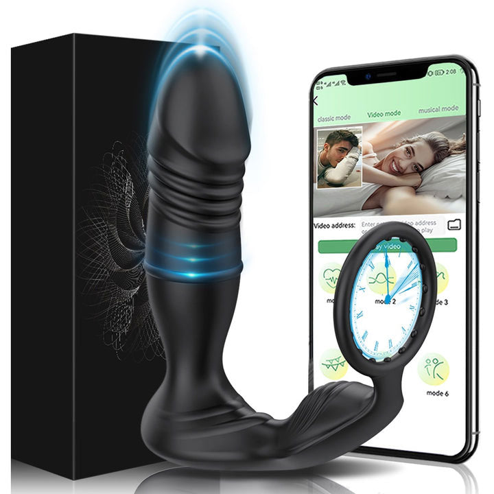 Wireless Remote Butt Plug Sex Toy for Couples