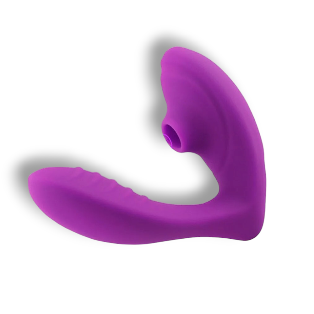 Clitoral Suction Vibrator Dildo