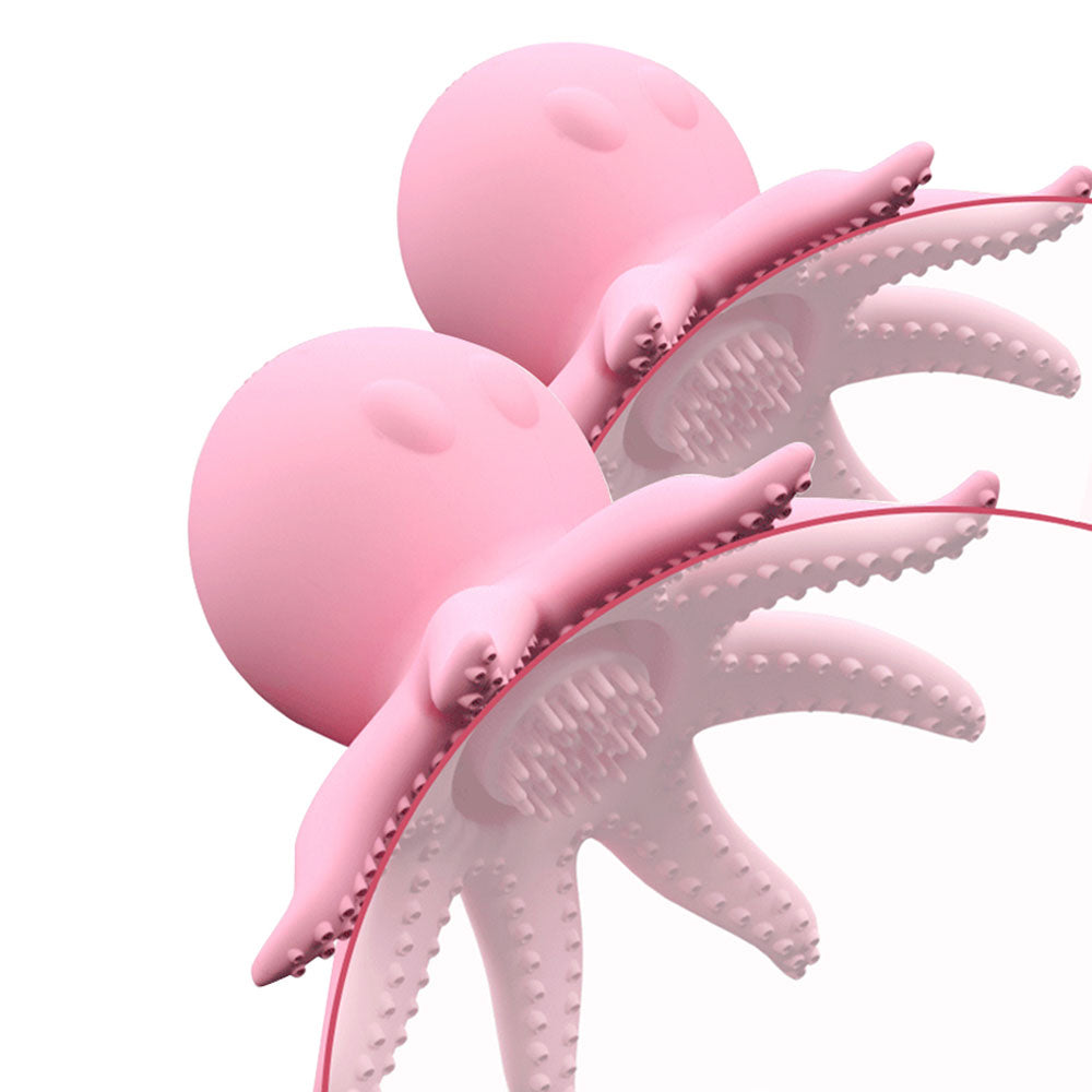 Octopus Nipple sucking Massage Vibrator