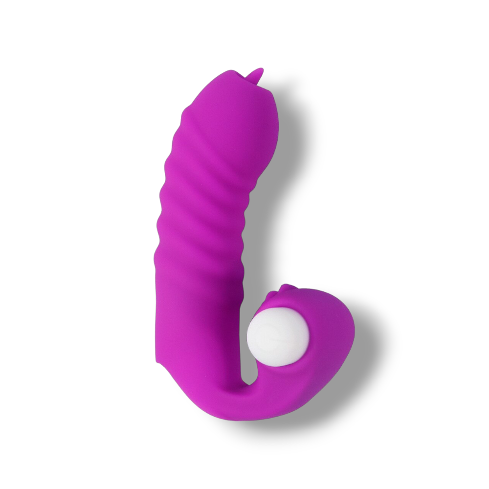 "Solo Buzz Finger Vibrator: Clit Stimulation"