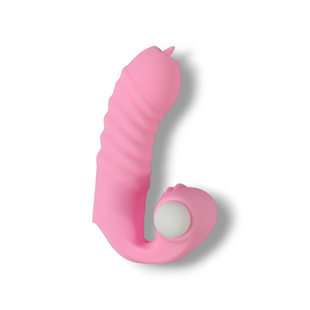 "Solo Buzz Finger Vibrator: Clit Stimulation"