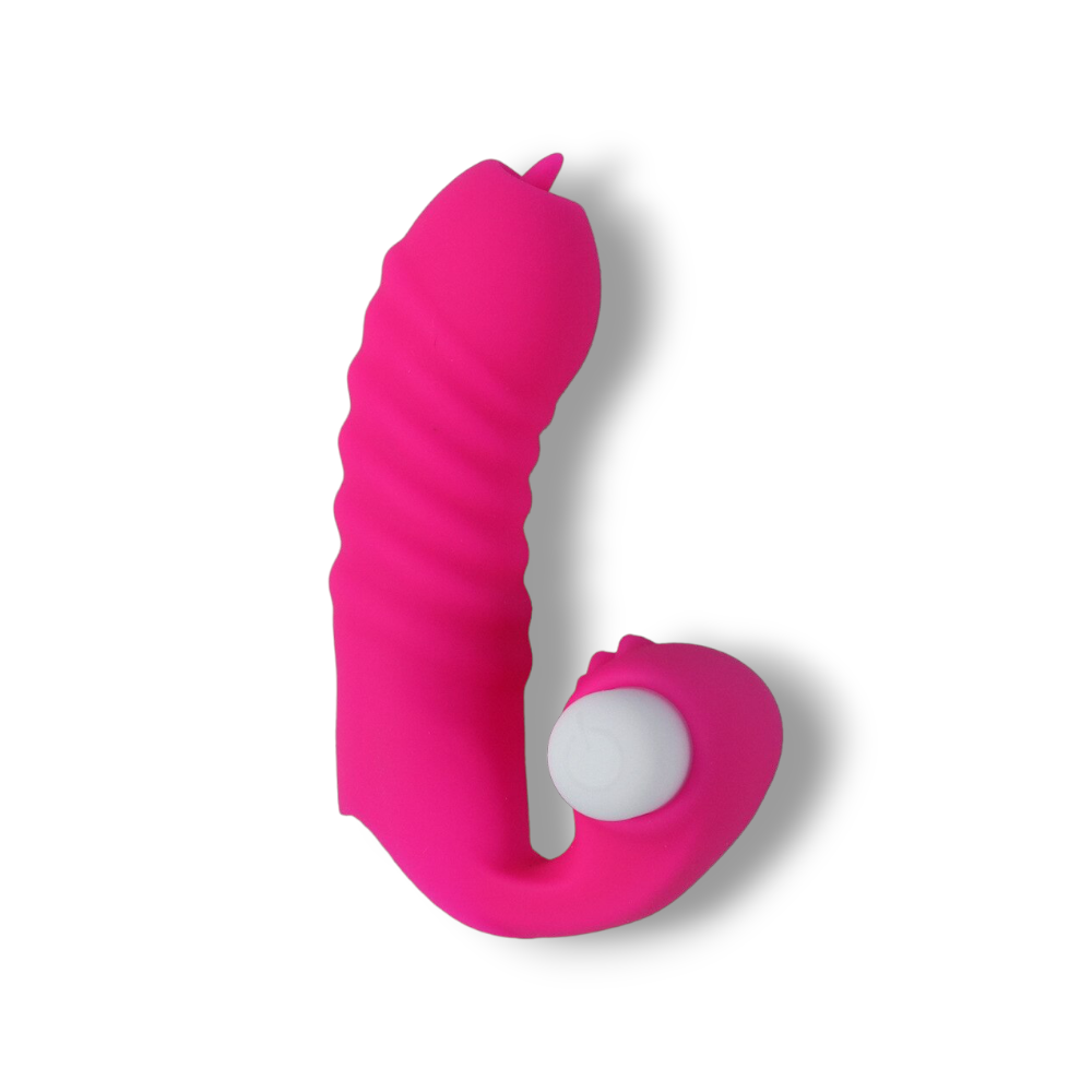 "Solo Buzz Finger Vibrator: Clit Stimulation"